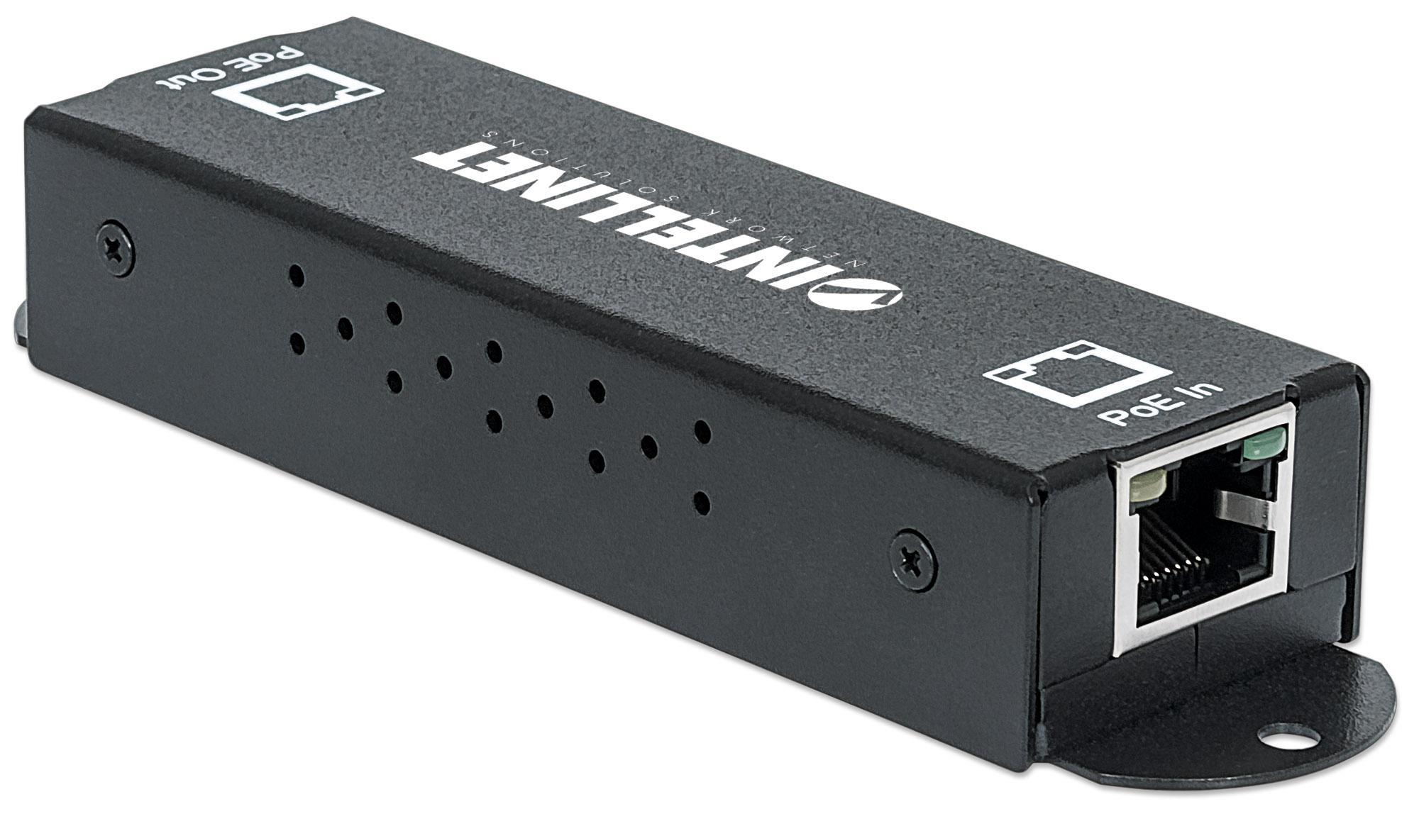 Repeater Gigabit ad alta potenza PoE+ Extender INTELLINET - immagine 3
