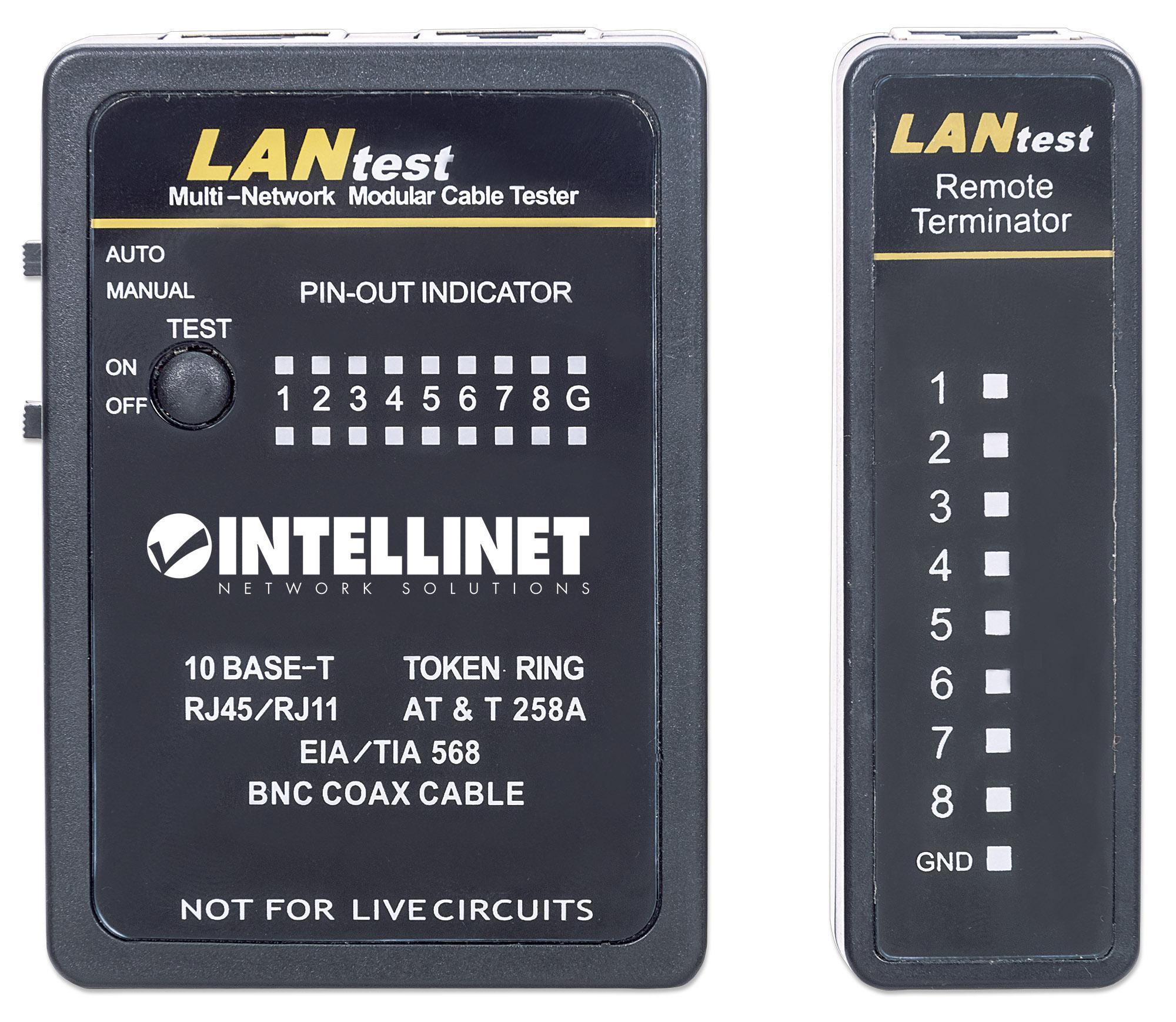 Tester RJ45 e BNC: il top per i professionisti INTELLINET - immagine 3