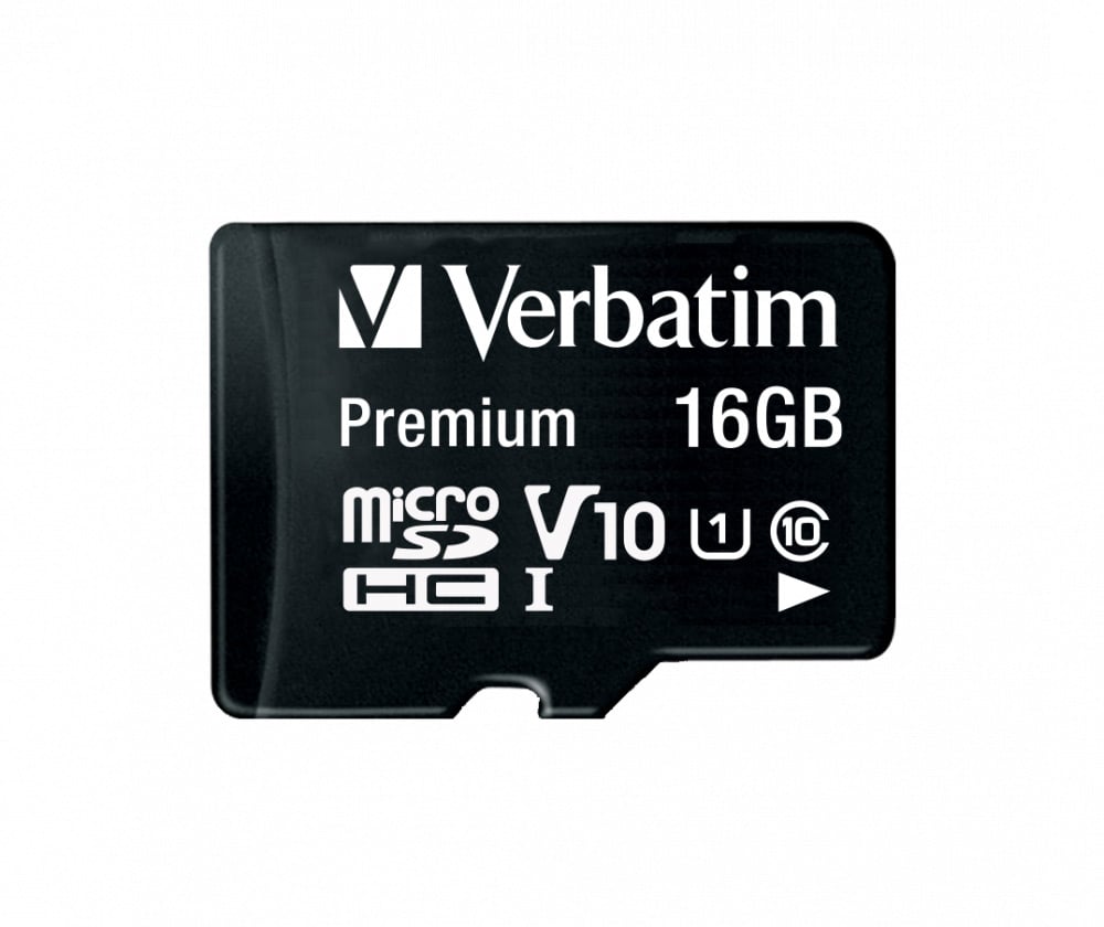 Memoria Micro SDHC 16 Gb con Adattatore - Classe 10 VERBATIM - immagine 3