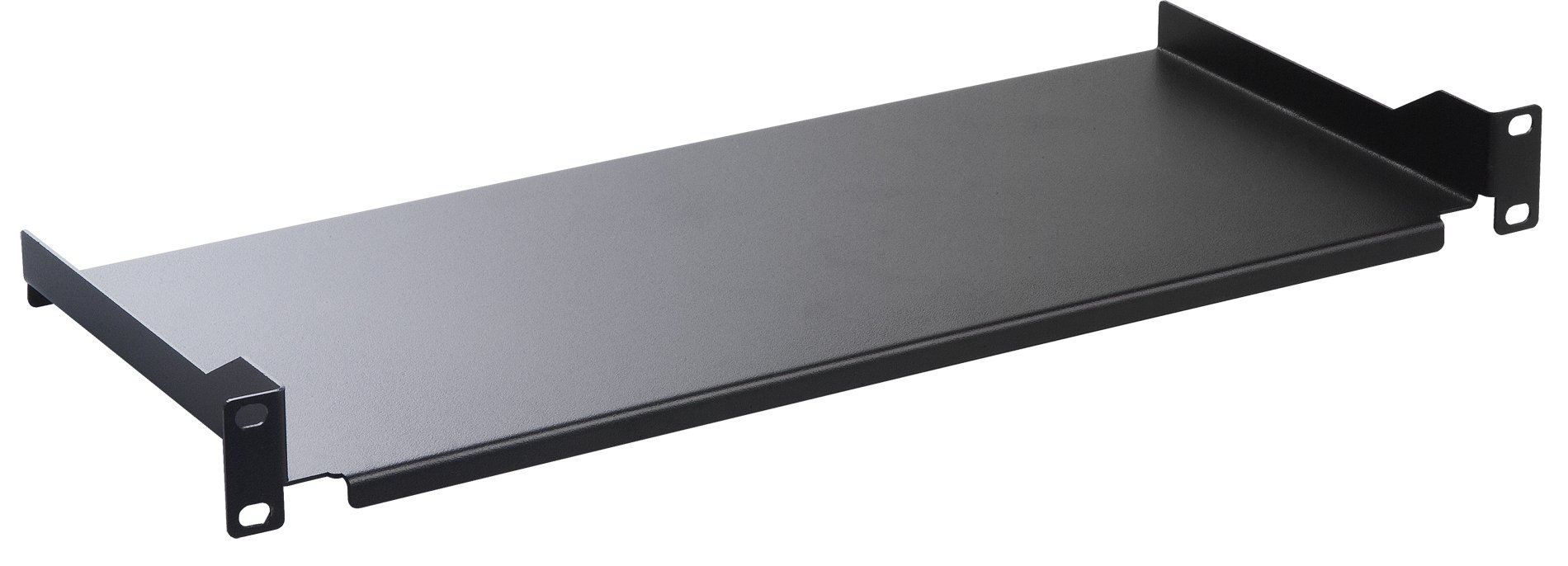 Mensola Rack 19'' Nera 1U - 200mm INTELLINET - immagine 3
