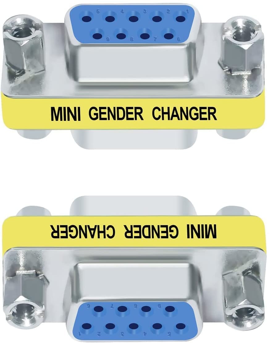 Mini Gender Changer DB9 F/F: la soluzione compatta per connessioni standard MANHATTAN - immagine 3