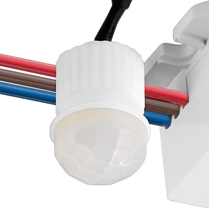 Sensore di Movimento LED Mini Infrarossi da Incasso GOOBAY - immagine 3