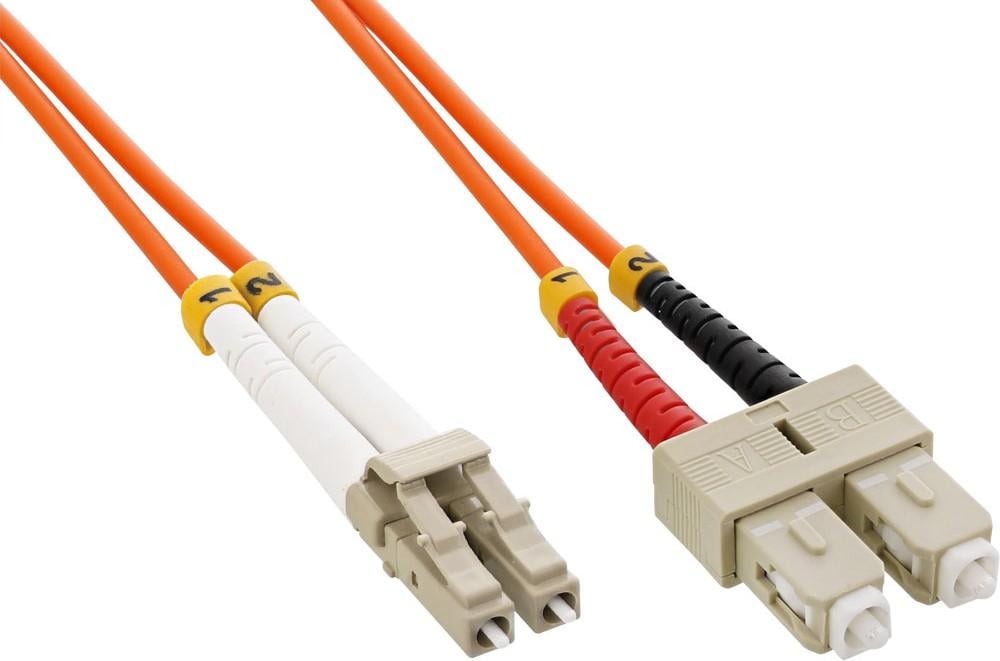 Cavo Fibra Ottica Multimodale 5m - OM1 SC/LC 62,5/125 TECHLY PROFESSIONAL - immagine 3