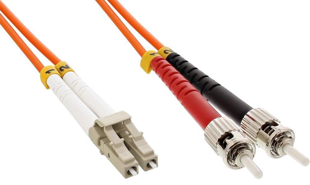Cavo Fibra Ottica Multimodale OM2 20m ST/LC - Velocità e affidabilità TECHLY PROFESSIONAL - immagine 3