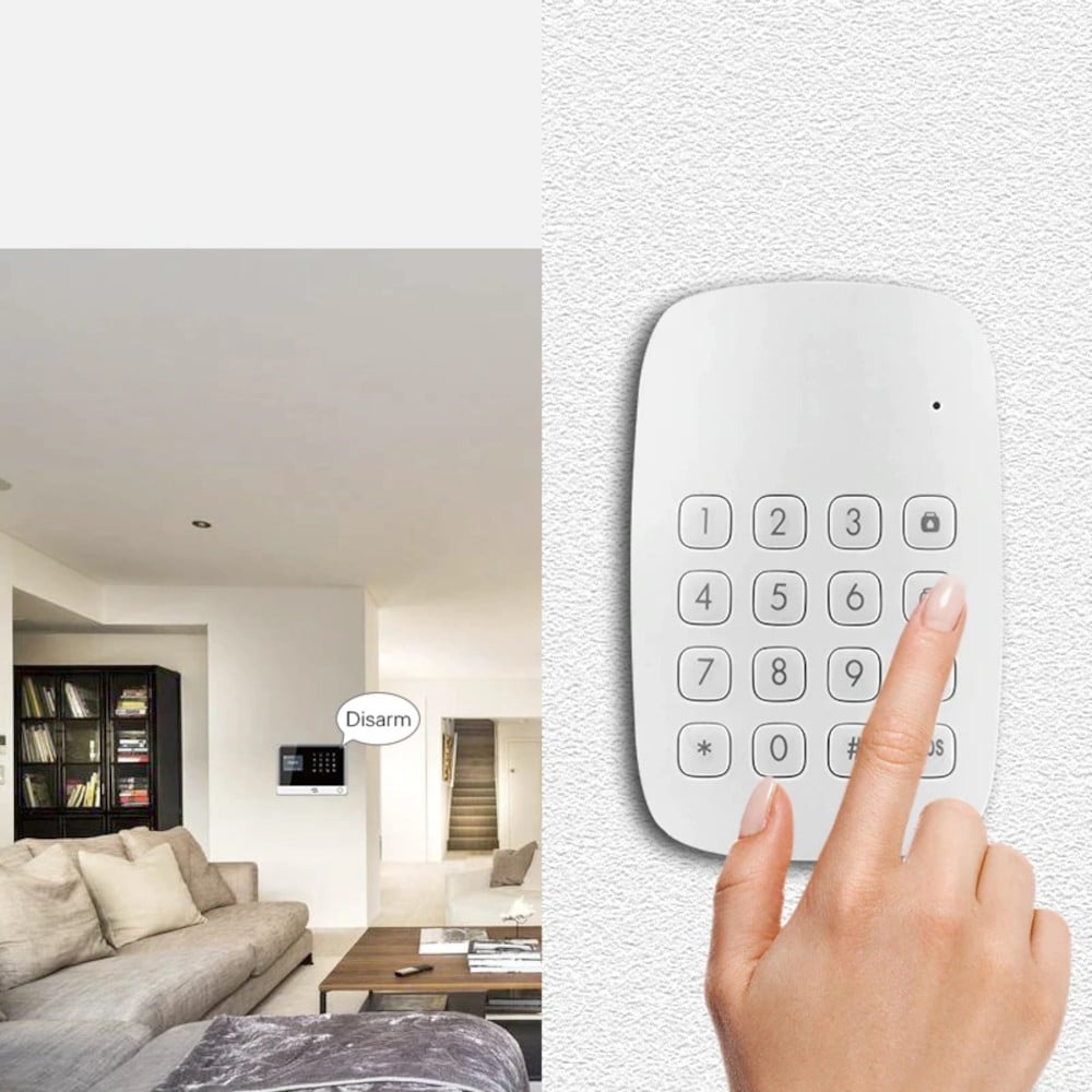 Tastierino numerico wireless per I-ALARM-KIT002 TECHLY - immagine 3
