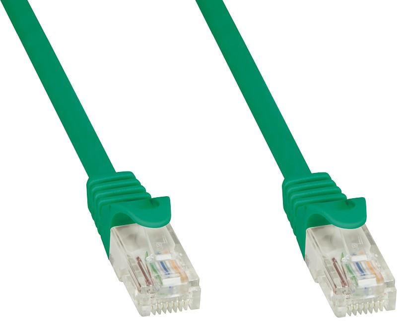 Cavo di rete Patch in CCA Cat.6 Verde UTP 1m TECHLY PROFESSIONAL - immagine 3