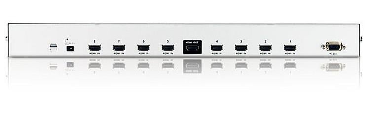 Switch Audio Video HDMI 8 porte con Telecomando IR, VS0801H ATEN - immagine 3