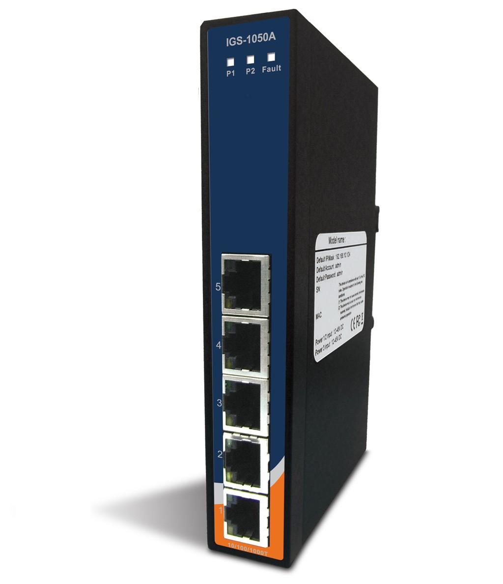 Switch Gigabit Slim a 5 porte Ethernet Non Gestito INTELLINET