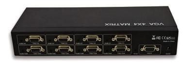 Switcher SVGA Full HD 4x4 con Audio TECHLY NP