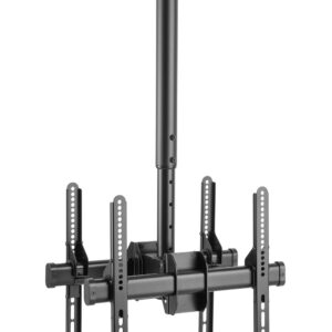 Supporto Telescopico Universale a Soffitto per 2 TV LED LCD 32-55'' TECHLY