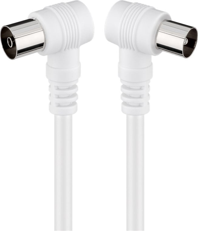 Cavo Antenna TV 2,5 mt Angolato GOOBAY