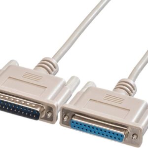 Cavo D-Sub 25p. M/F da 5m: connessione seriale e parallela MANHATTAN
