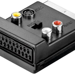 Adattatore SCART In/Out GOOBAY