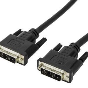 Cavo Monitor DVI Digitale M/M Single Link 1,8m (DVI-D) TECHLY