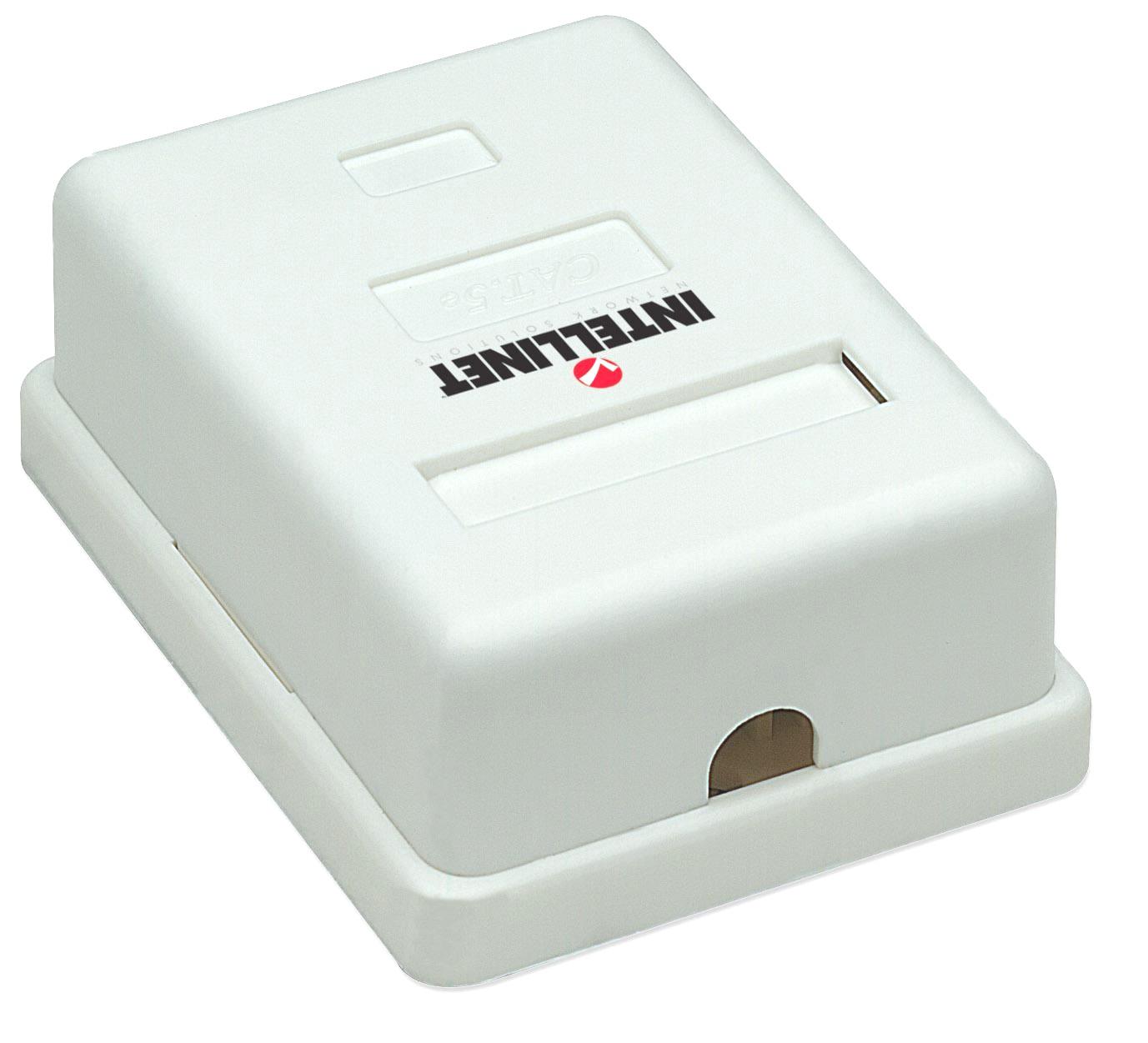 Presa Muro Frutto RJ45 Cat. 5E UTP Beige - Pratica e Veloce INTELLINET - immagine 4