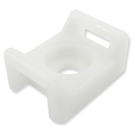 Base a Sella 17.6x12.9x8.3 mm per Fascette 100 Pz Beige TECHLY - immagine 4