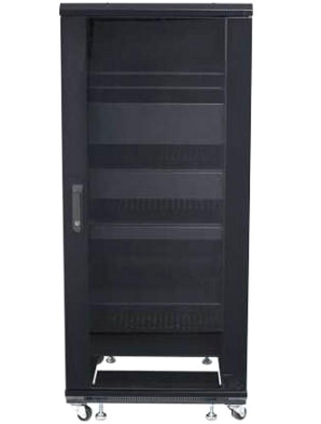Armadio Rack 19'' 600x600 27U per Audio Video Nero TECHLY PROFESSIONAL - immagine 4