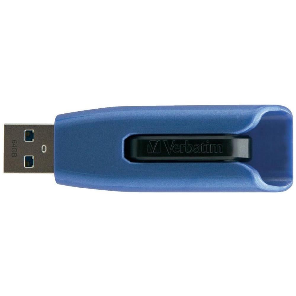 Memoria USB 3.0 Verbatim Retrattile 64GB Blu VERBATIM - immagine 4