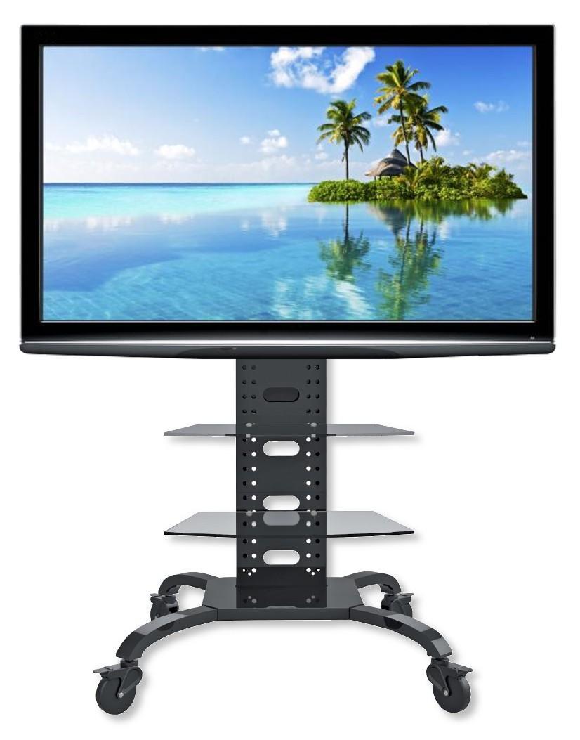 Supporto a Pavimento con 2 Mensole Trolley TV LCD/LED/Plasma 32-70'' TECHLY - immagine 4