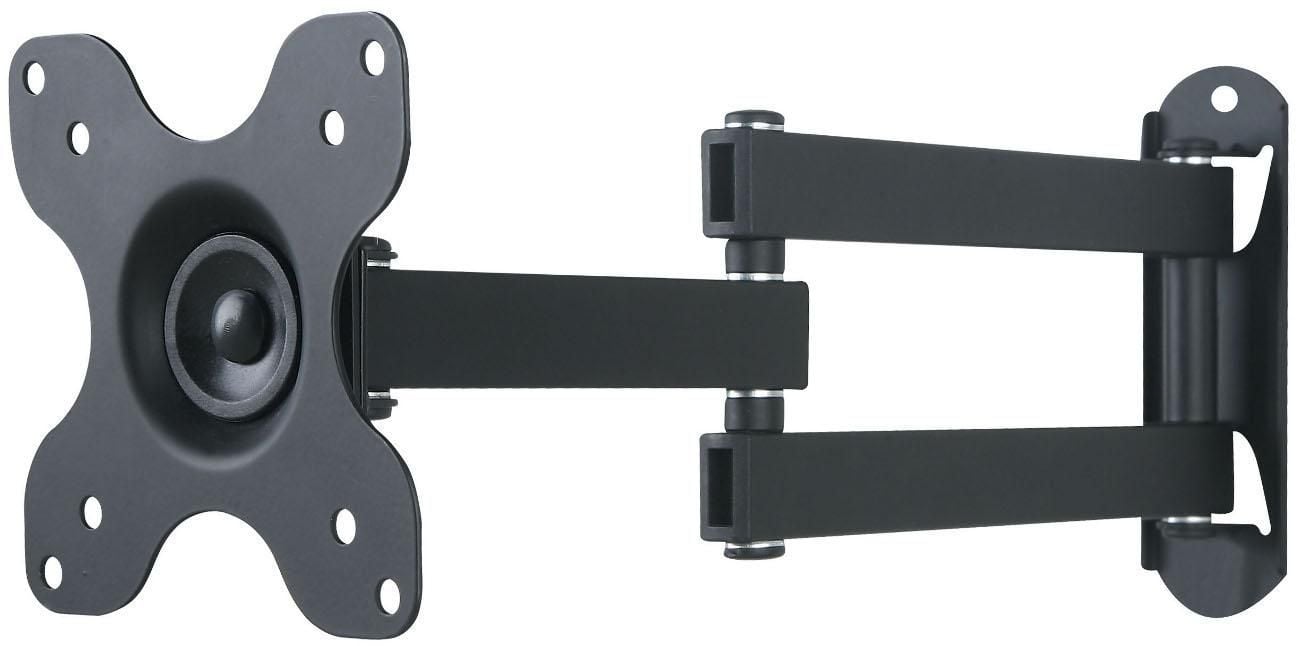 Supporto a Muro per TV LED LCD 13-30'' Full-Motion Nero TECHLY - immagine 4