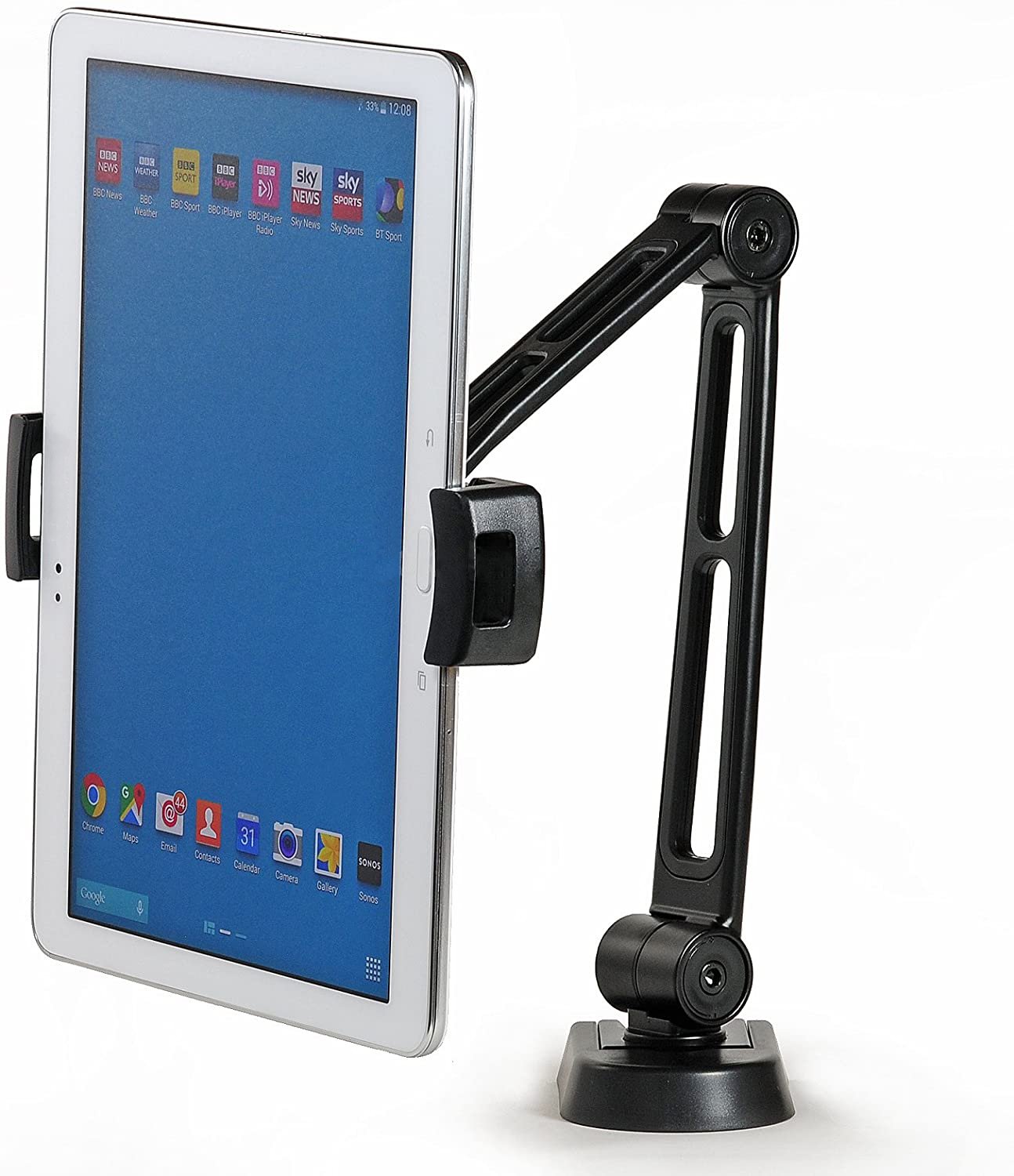 Supporto Estensibile per Tablet e i-Pad 4.7''-12.9'' da Muro o Sottopensile TECHLY - immagine 4