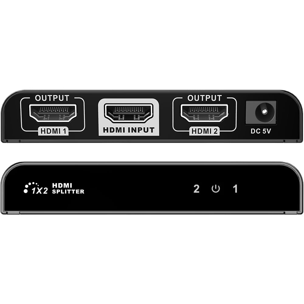 Splitter HDMI2.0 4K UHD 3D 2 vie TECHLY - immagine 4