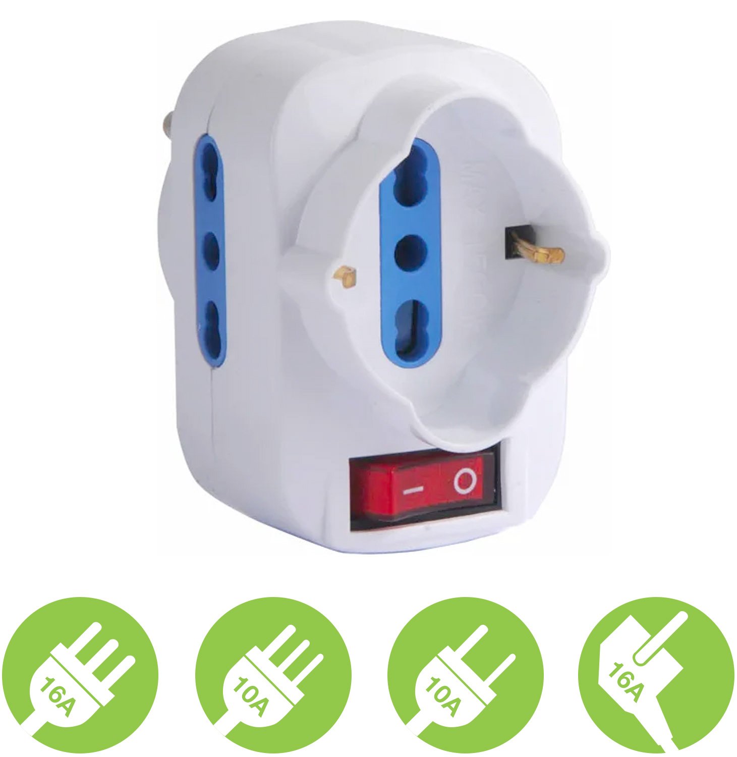Adattatore Rotante da 16A TECHLY - immagine 4