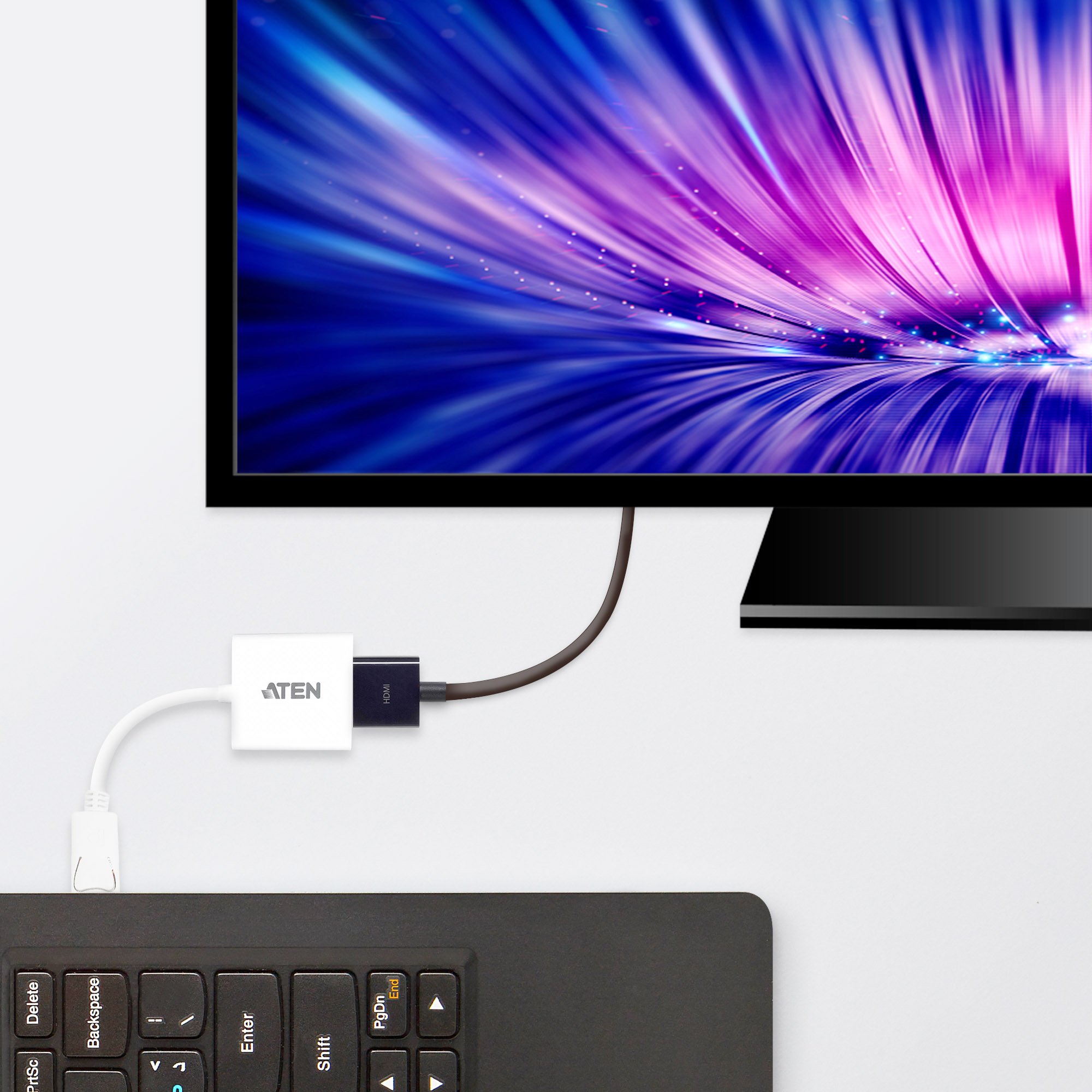 Adattatore da DisplayPort a HDMI, VC985 ATEN - immagine 4