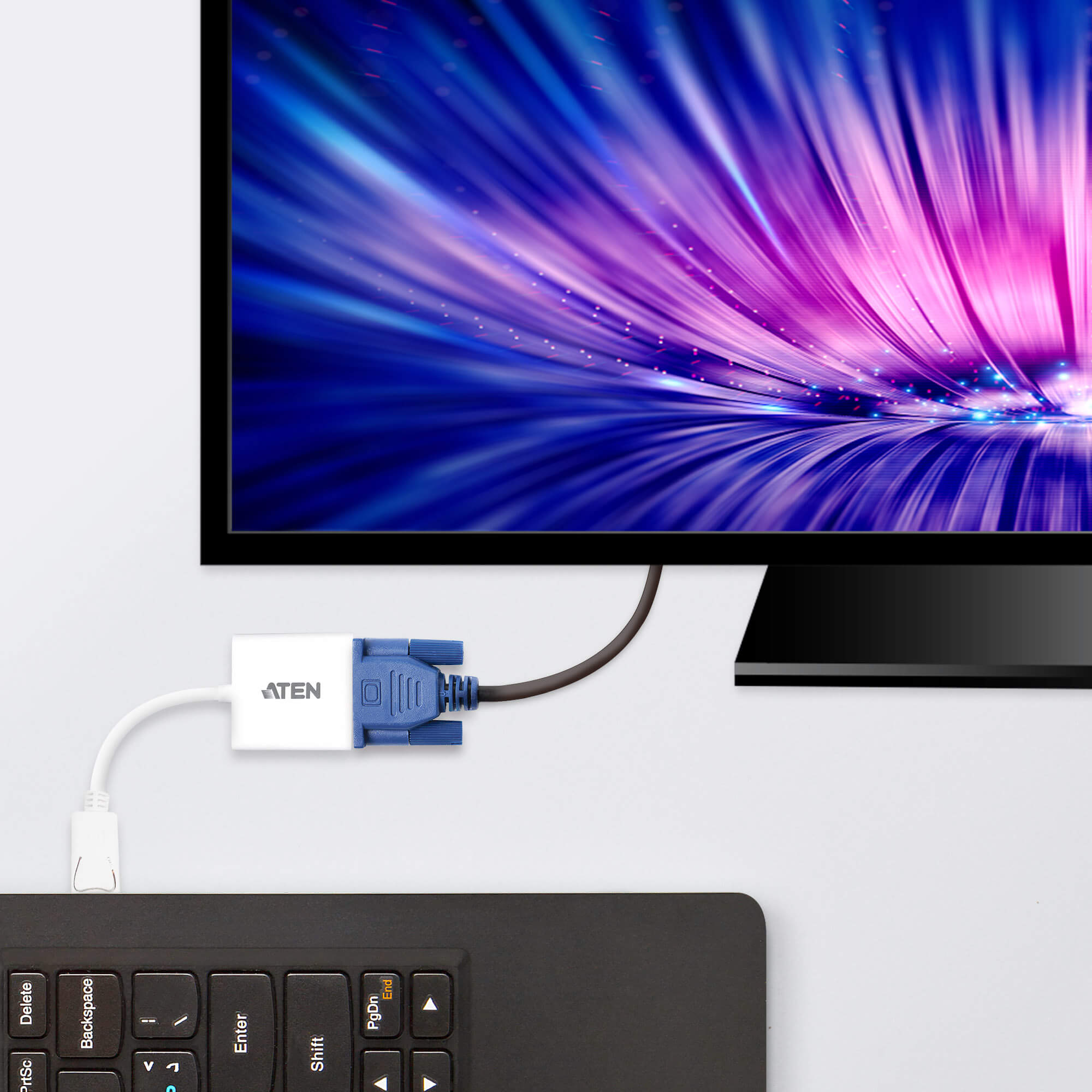Adattatore da DisplayPort a VGA, VC925 ATEN - immagine 4