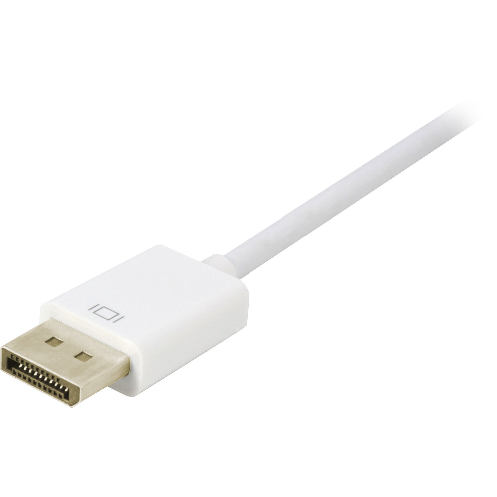 Adattatore DisplayPort 1.2 Maschio / DVI Femmina 15cm Bianco TECHLY - immagine 3