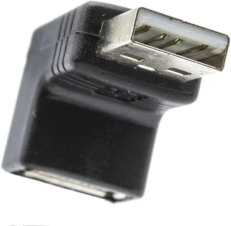 Adattatore USB Angolato Maschio-Femmina MANHATTAN - immagine 4