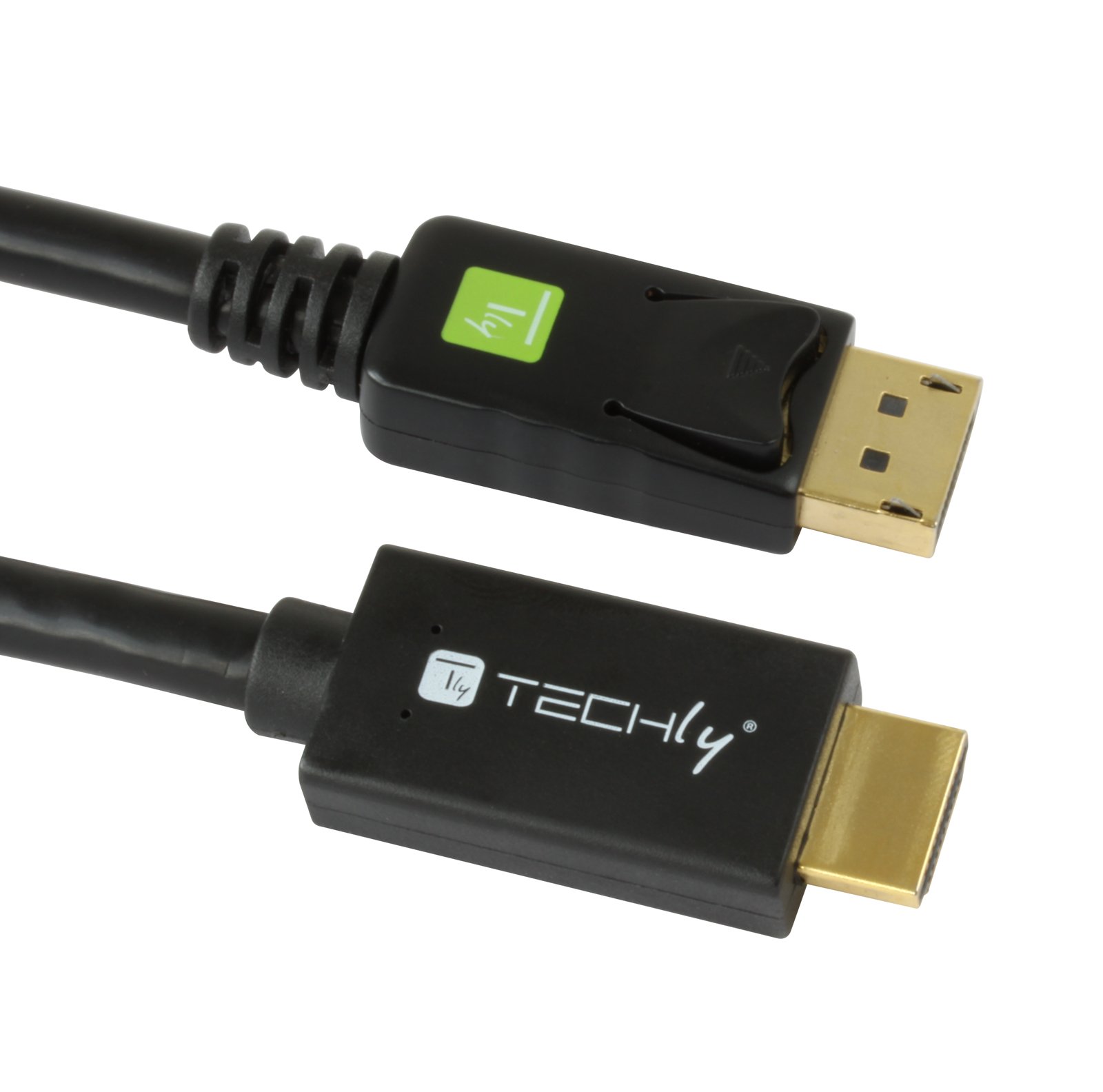 Cavo Convertitore da DisplayPort 1.2 a HDMI 4K 1m TECHLY - immagine 4