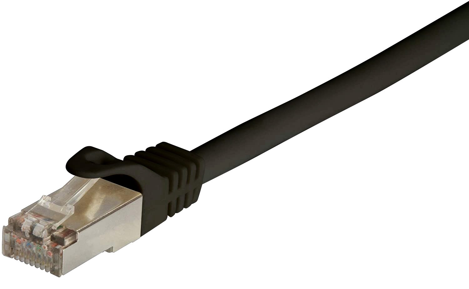 Cavo di rete Patch in CCA Schermato Cat. 6 Nero F/UTP 2 m Bulk TECHLY PROFESSIONAL - immagine 3