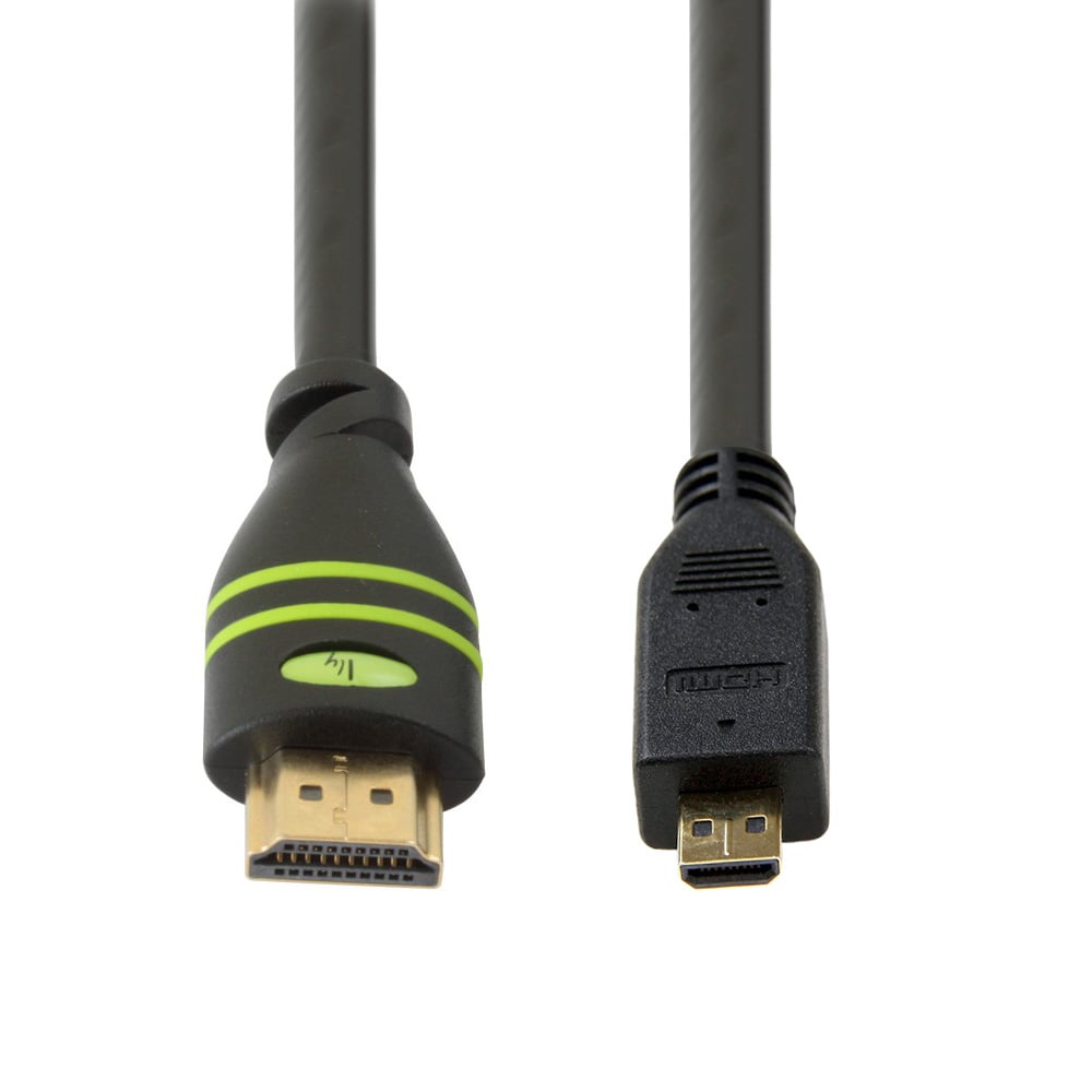 Cavo HDMI Highspeed con Ethernet 1.4 A M/ Micro D M 5m TECHLY - immagine 4