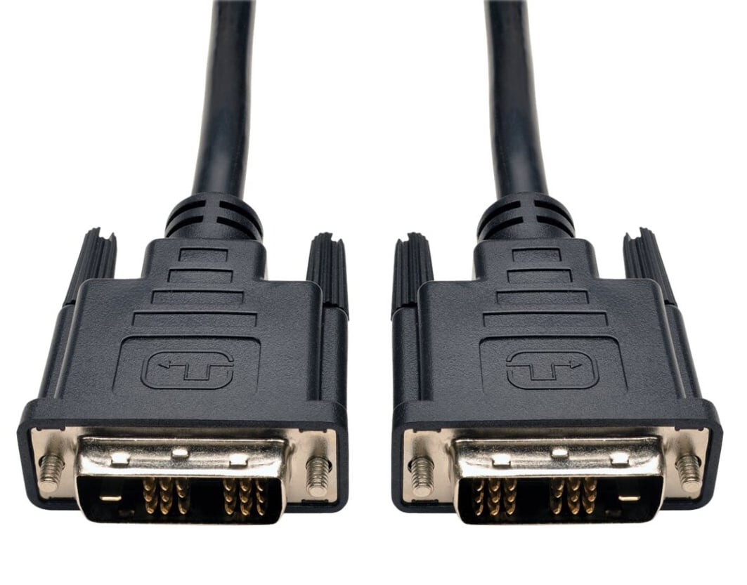 Cavo Monitor DVI Digitale M/M Single Link 1,8m (DVI-D) TECHLY - immagine 4