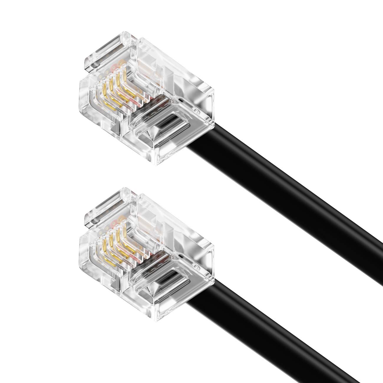 Cavo telefonico RJ12 Modulare 6P6C 2 mt MANHATTAN - immagine 4