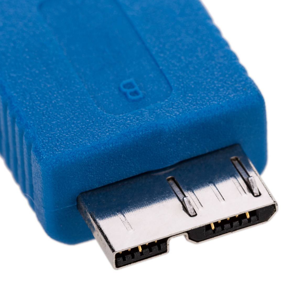 Cavo USB 3.0 SuperSpeed 1m Flat - A maschio a B maschio TECHLY - immagine 4