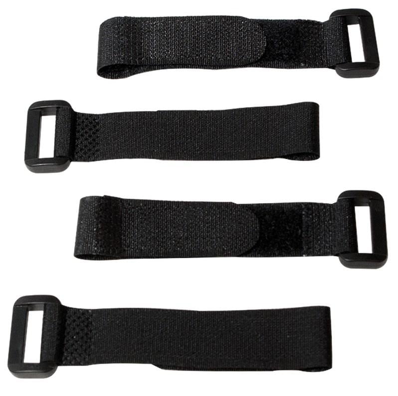 Fascette Fermacavo Nero in Velcro Set da 10 pz LOGILINK - immagine 4