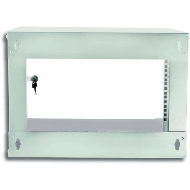 Armadio Rack 19'' a Muro 9U prof. 450 Grigio Assemblato TECHLY PROFESSIONAL - immagine 4