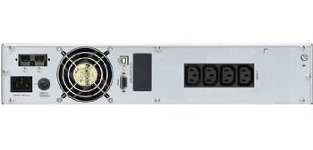 Gruppo di Continuità UPS E3 Pro 2000VA 1800W 4 Prese IEC 2U Nero INFOSEC - immagine 4