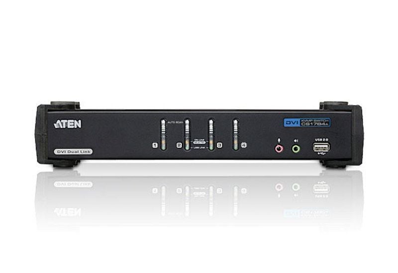 Switch KVMP 4 porte con Dual Link, audio USB e DVI: CS1784A ATEN - immagine 4