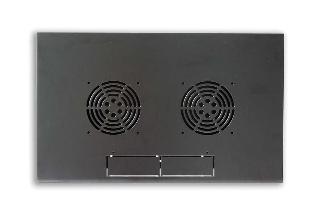 Armadio Rack 19'' a muro 10U Nero - Montaggio rapido INTELLINET - immagine 4