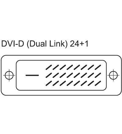 Cavo DVI-D Dual Link con ferrite 15m TECHLY - immagine 4