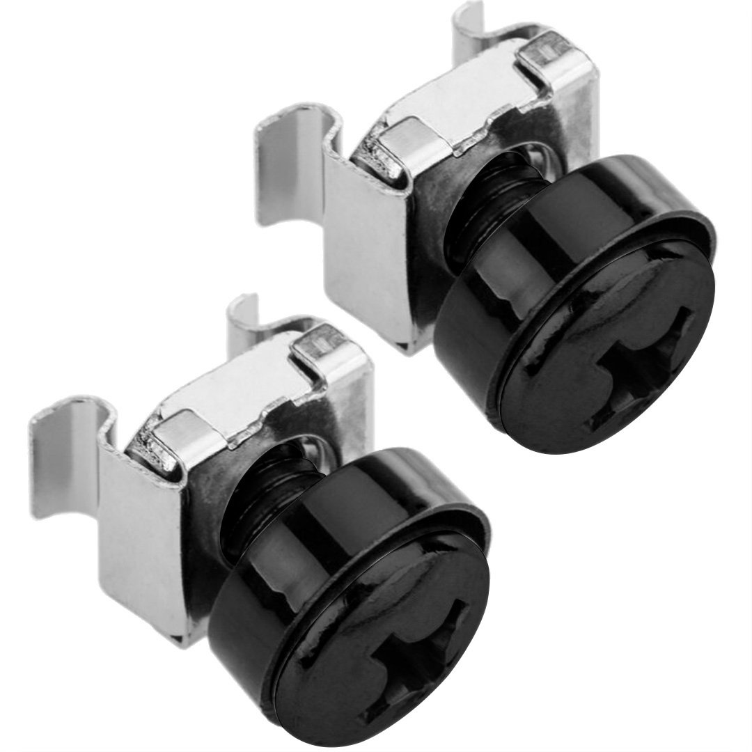 Kit Set 50 Viti 50 Dadi e 50 Rondelle per Montaggio Rack Nero INTELLINET - immagine 4