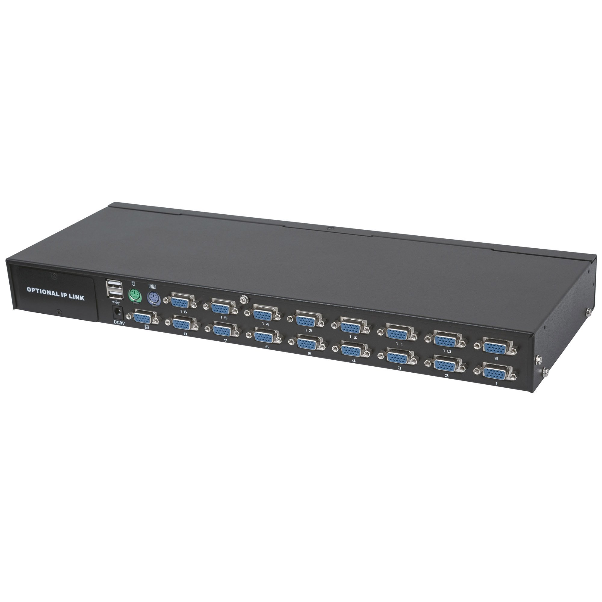 Switch KVM 16 porte: USB, PS/2, OSD INTELLINET - immagine 5