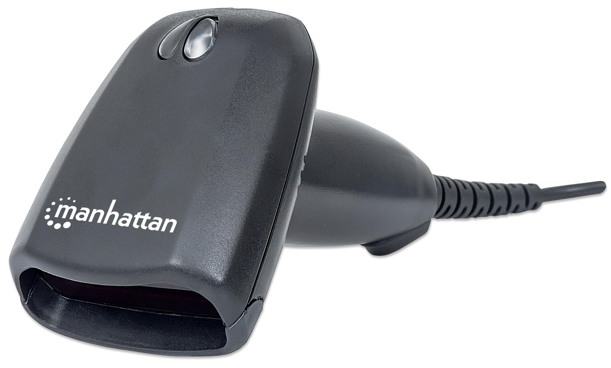 Lettore Laser Barcode USB Nero MANHATTAN - immagine 4