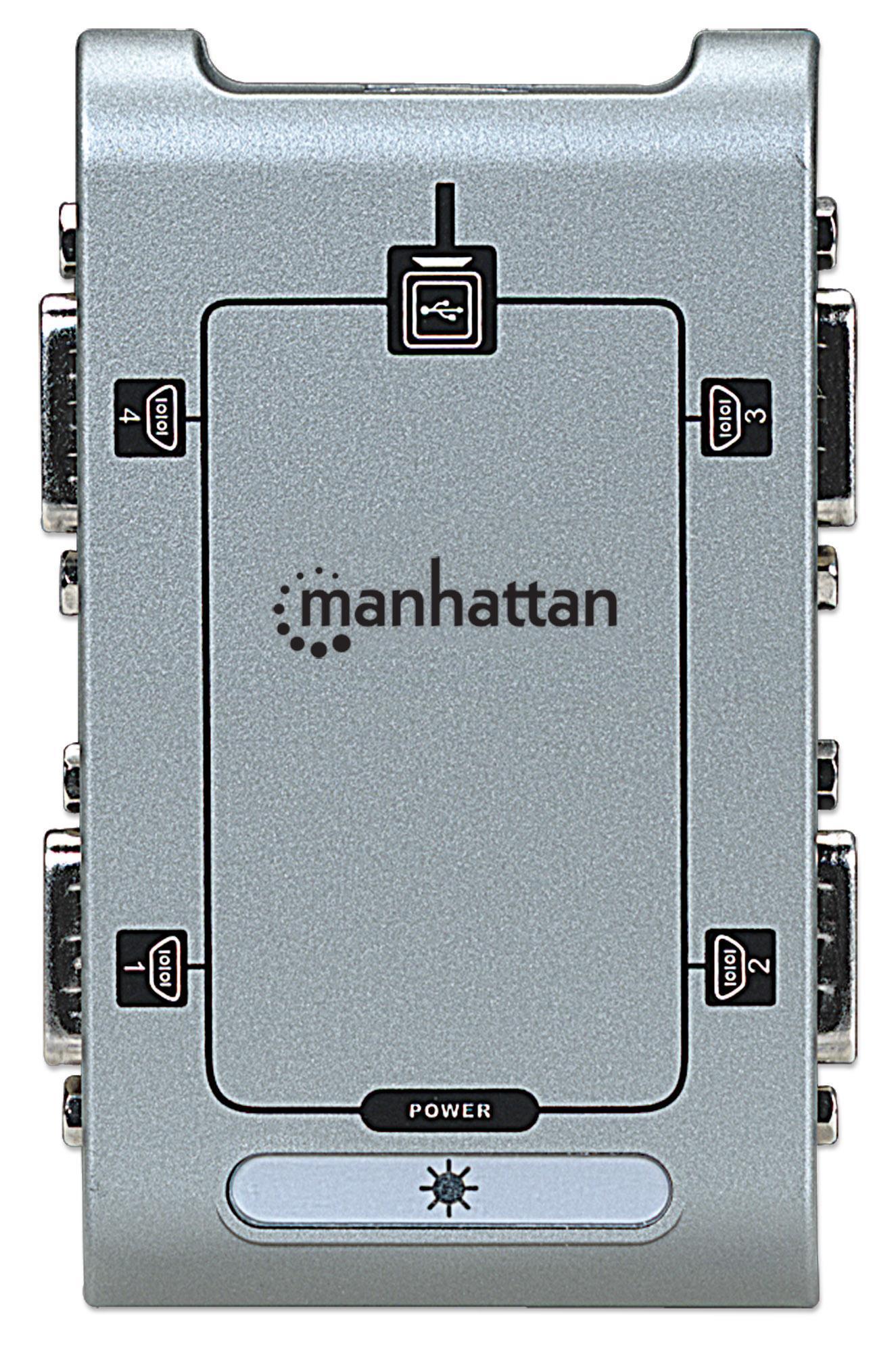 Convertitore USB 4-in-1 Seriali MANHATTAN - immagine 4