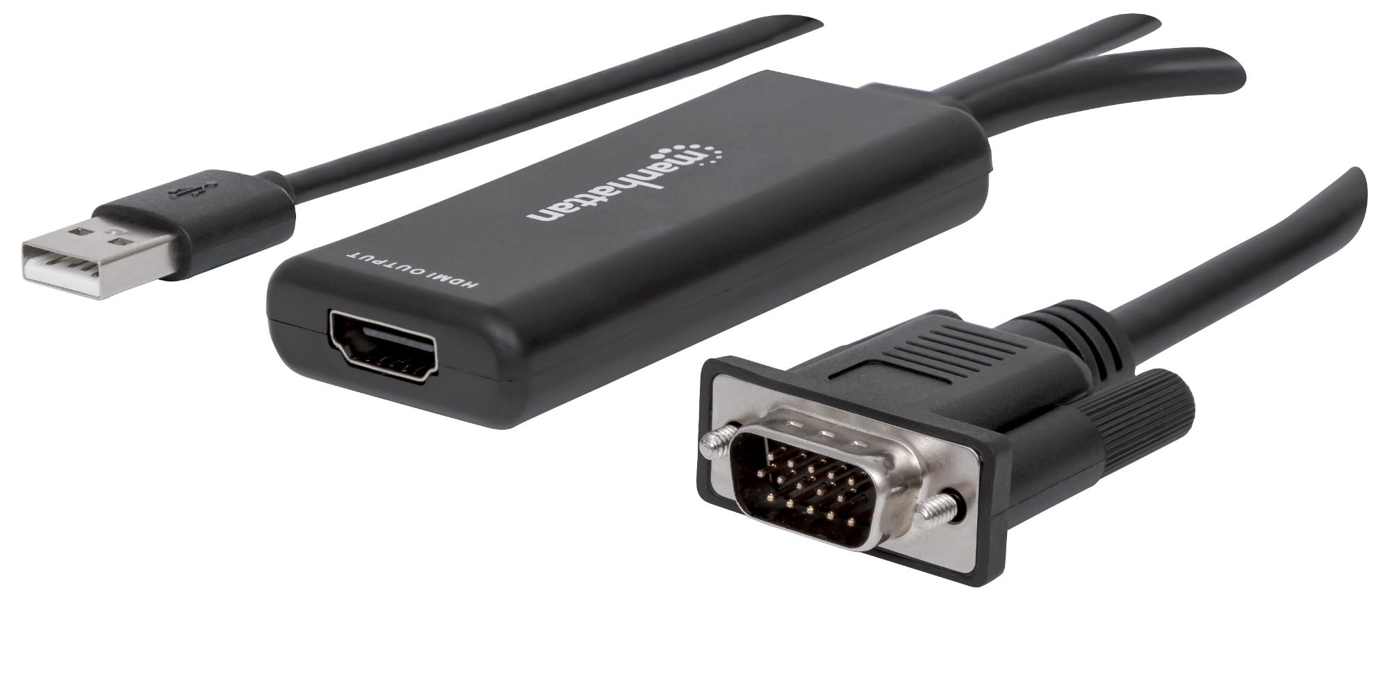 Convertitore da VGA e USB a HDMI MANHATTAN - immagine 4