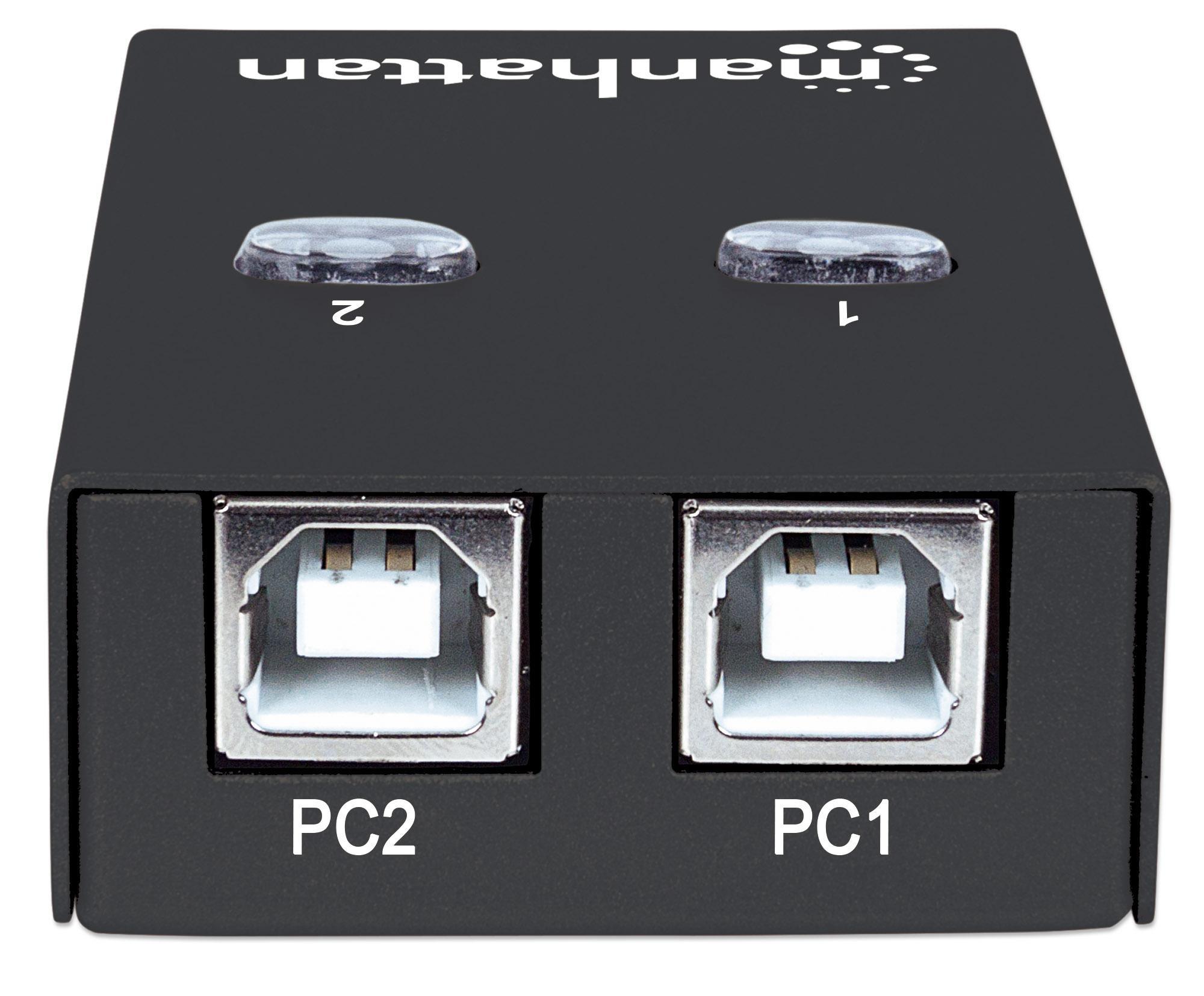 "Switch USB 2.0: velocità Hi-Speed automatica" MANHATTAN - immagine 4