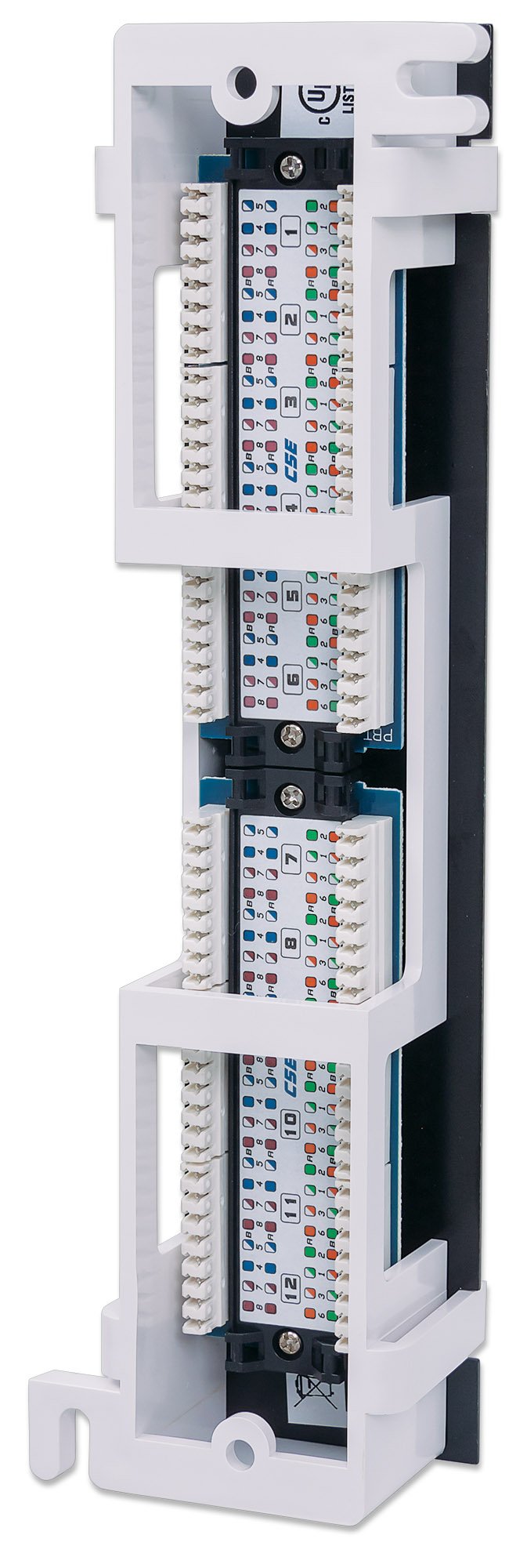 Pannello Patch UTP Cat5e 12 Porte: Pratico e Funzionale INTELLINET - immagine 4
